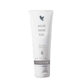 FOREVER® Aloe MSM Gel 118ml Soothing Joint and Muscle Relief with 40% Pure Aloe and Methyl Sulfonyl Methane